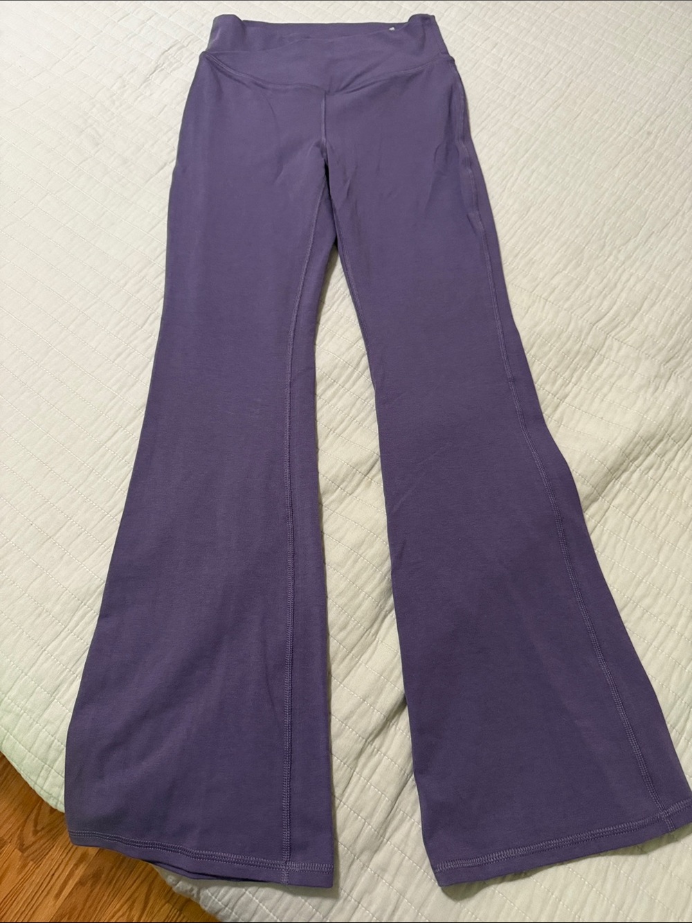 Old Navy Girls Size XL 14/16 Purple Boot-Cut Yoga Pants (high rise flare)